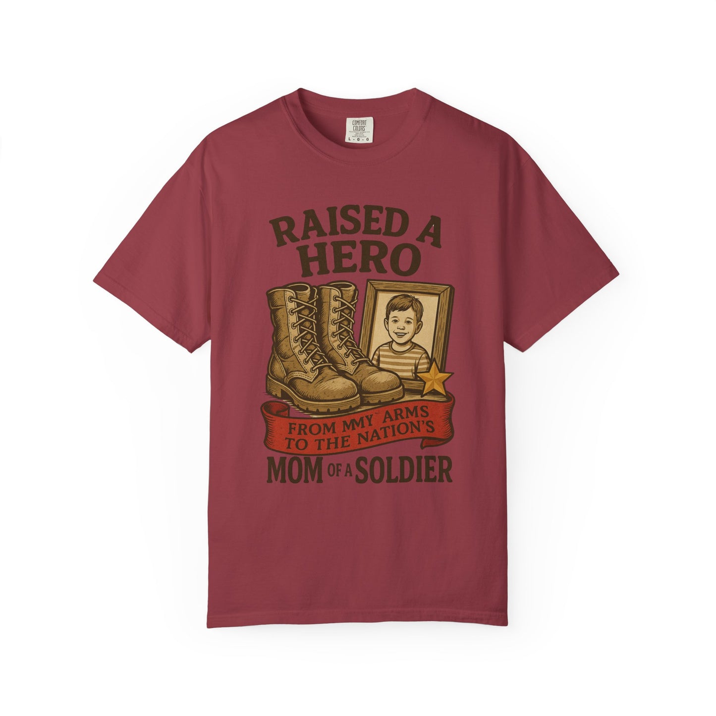 Mom of a Soldier T-shirt - Proud Military Mom Tee, Gift for Soldiers' Families, Mother's Day, Veteran's Day, Support Our Troops