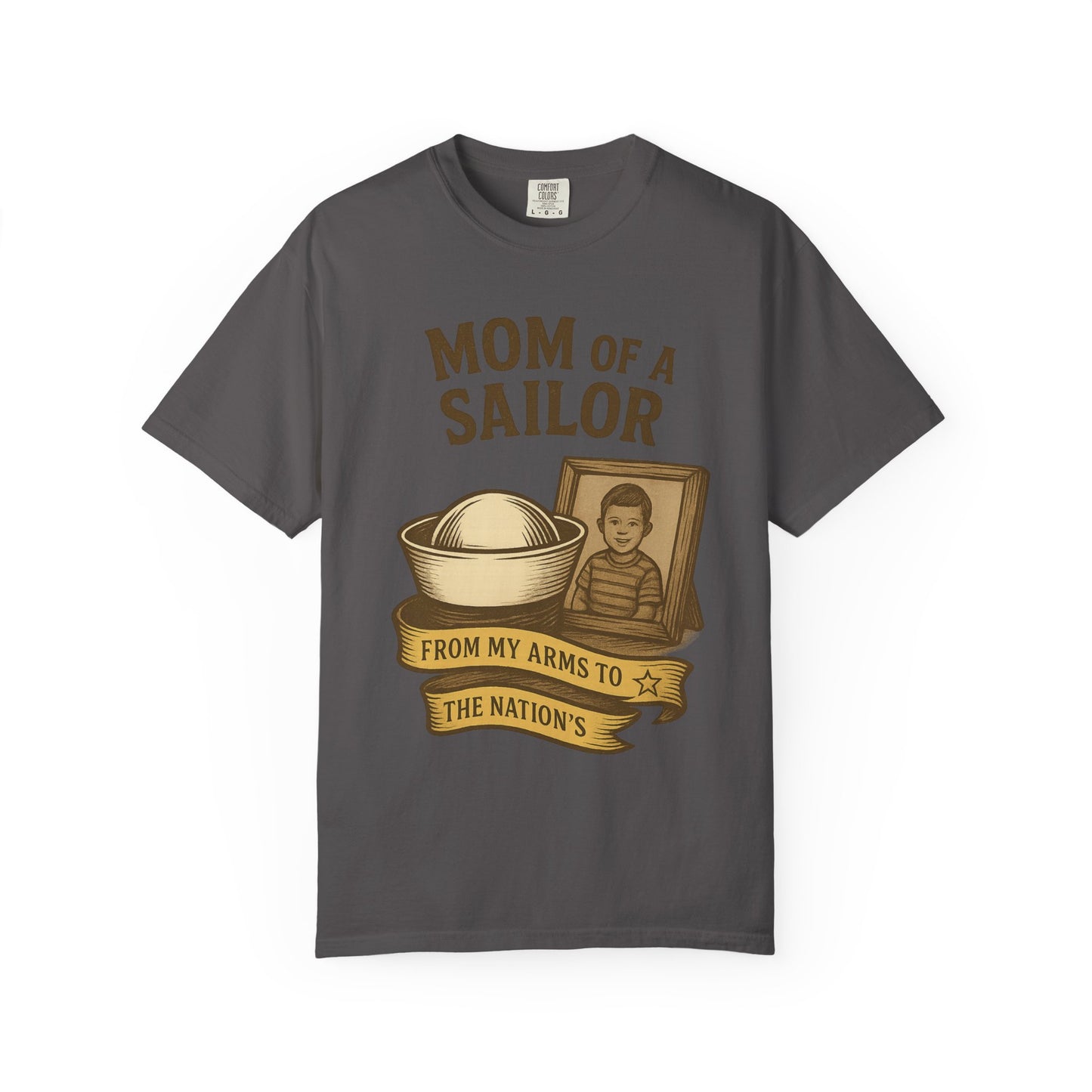 Mom of a Sailor T-Shirt, Nautical Gift, Military Family Tee, Mother's Day Shirt, Unisex Apparel, Comfort Wear