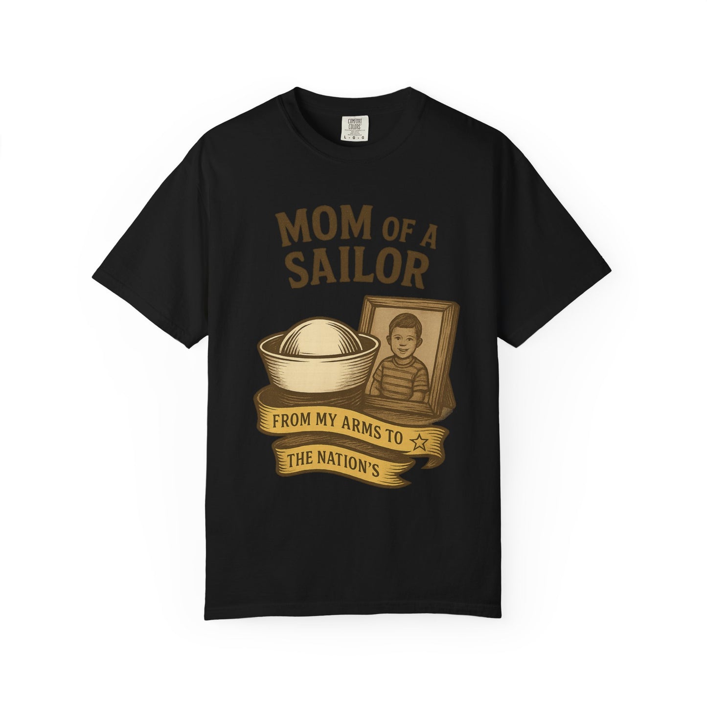 Mom of a Sailor T-Shirt, Nautical Gift, Military Family Tee, Mother's Day Shirt, Unisex Apparel, Comfort Wear