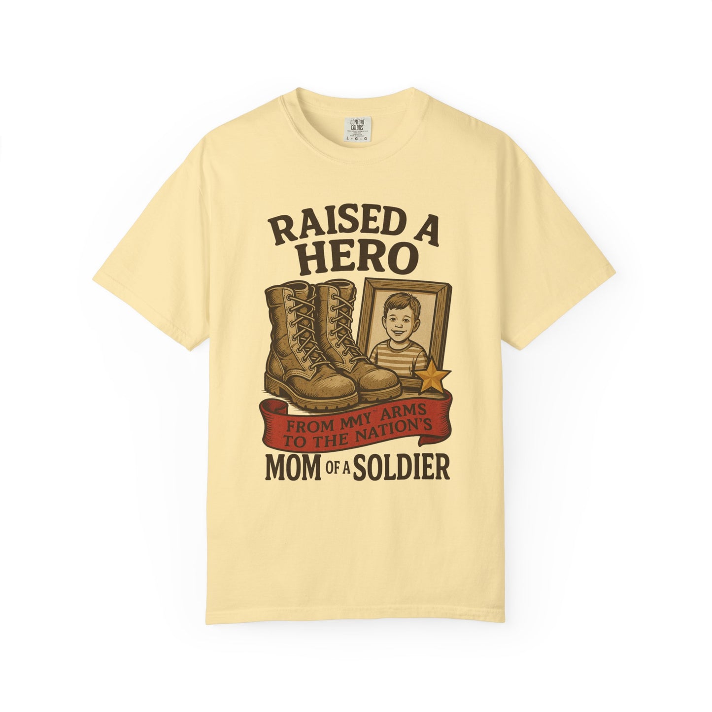 Mom of a Soldier T-shirt - Proud Military Mom Tee, Gift for Soldiers' Families, Mother's Day, Veteran's Day, Support Our Troops